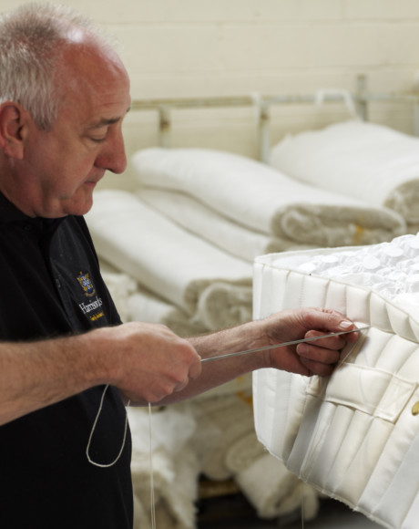 Mattresses Are Traditionally Side Stitched To Hold The Springs In Place