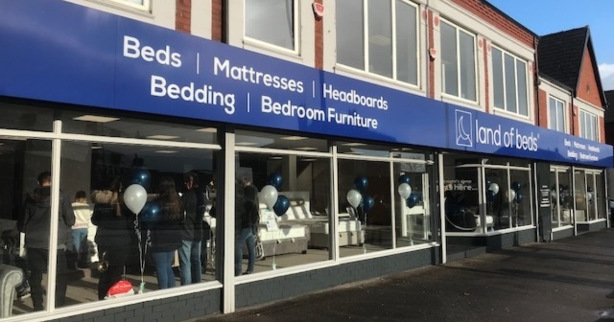 Land of Beds, Helsby Harrison Spinks Retailer